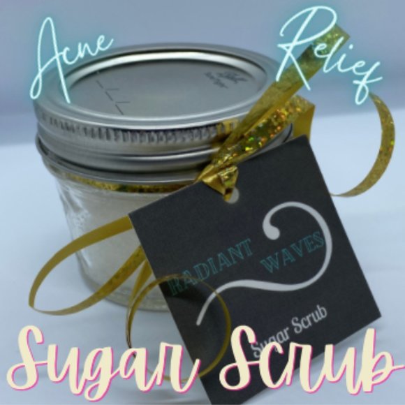 RESTOCKED- Sugar scrub for acne prone skin 4 Oz - Picture 1 of 6